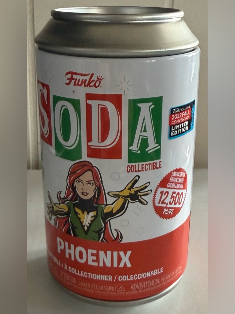 Funko Pop! Phoenix Soda Collectible Can - White, Red & Green